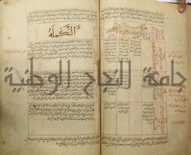 تقويم النظر لإبن الدهان