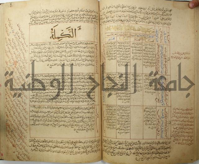 تقويم النظر لإبن الدهان