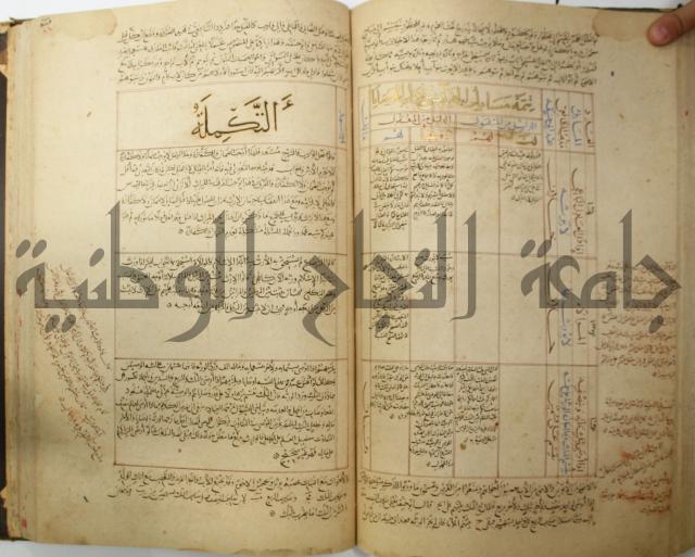 تقويم النظر لإبن الدهان