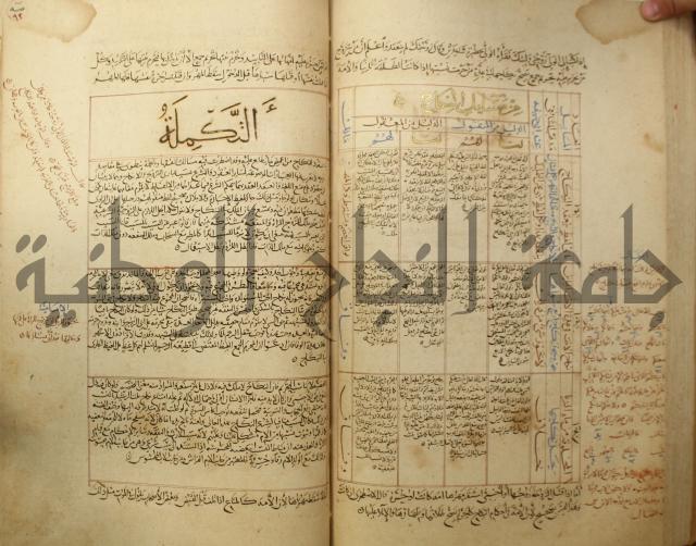 تقويم النظر لإبن الدهان