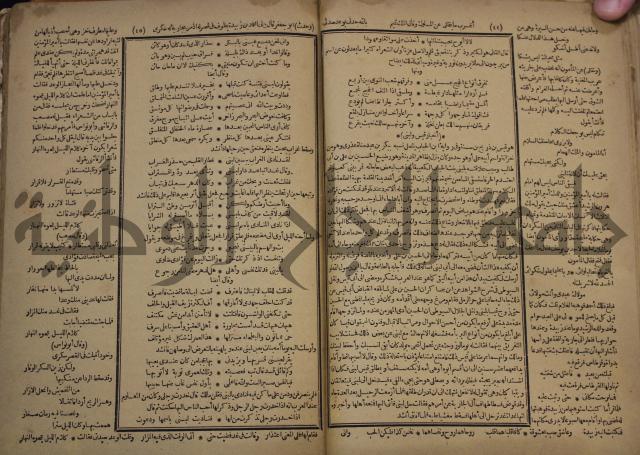 كتاب الاصول الوافية الموسومة بانوار الربيع في الصرف والنحو المعاني والبيان والبديع