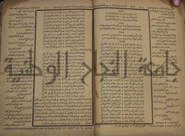كتاب الاصول الوافية الموسومة بانوار الربيع في الصرف والنحو المعاني والبيان والبديع