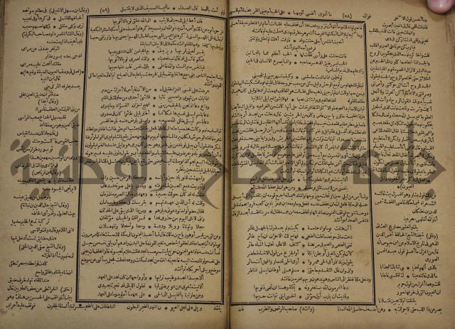 كتاب الاصول الوافية الموسومة بانوار الربيع في الصرف والنحو المعاني والبيان والبديع