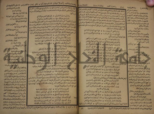 كتاب الاصول الوافية الموسومة بانوار الربيع في الصرف والنحو المعاني والبيان والبديع