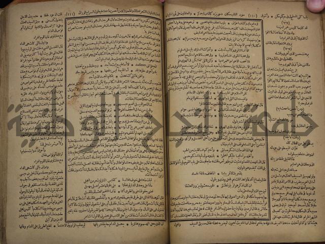 كتاب الاصول الوافية الموسومة بانوار الربيع في الصرف والنحو المعاني والبيان والبديع