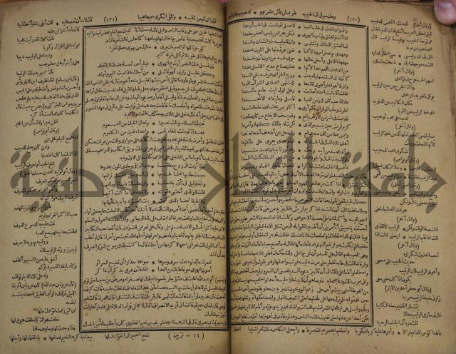 كتاب الاصول الوافية الموسومة بانوار الربيع في الصرف والنحو المعاني والبيان والبديع