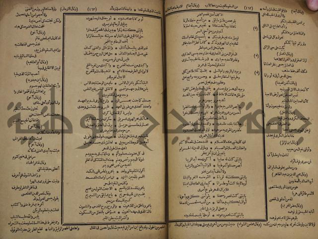 كتاب الاصول الوافية الموسومة بانوار الربيع في الصرف والنحو المعاني والبيان والبديع