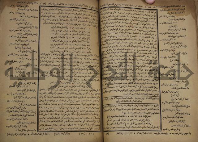 كتاب الاصول الوافية الموسومة بانوار الربيع في الصرف والنحو المعاني والبيان والبديع