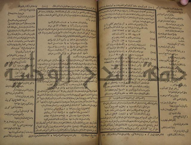 كتاب الاصول الوافية الموسومة بانوار الربيع في الصرف والنحو المعاني والبيان والبديع