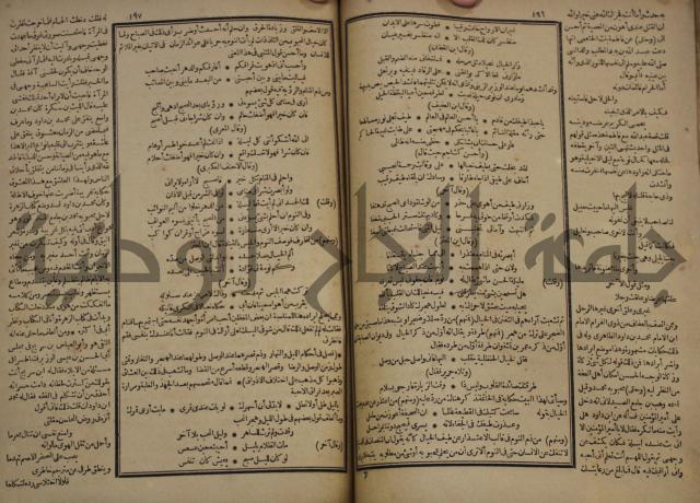 كتاب الاصول الوافية الموسومة بانوار الربيع في الصرف والنحو المعاني والبيان والبديع