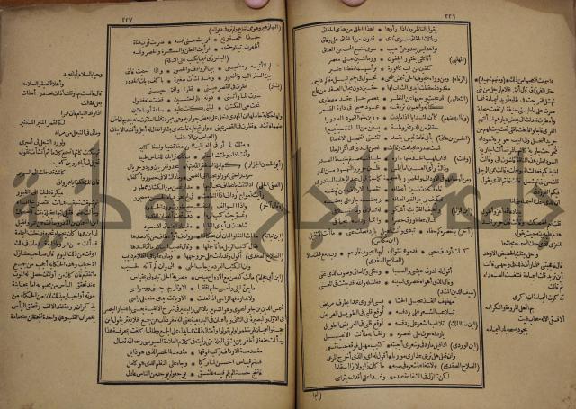 كتاب الاصول الوافية الموسومة بانوار الربيع في الصرف والنحو المعاني والبيان والبديع