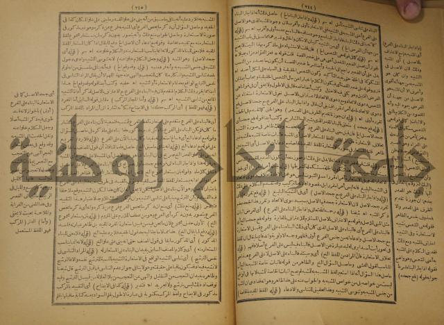 تقرير الشمس الانبابي على شرح سعد الدين التفتازاني لتلخيص المفتاح وحاشيته الشهيرة بالتجريد في