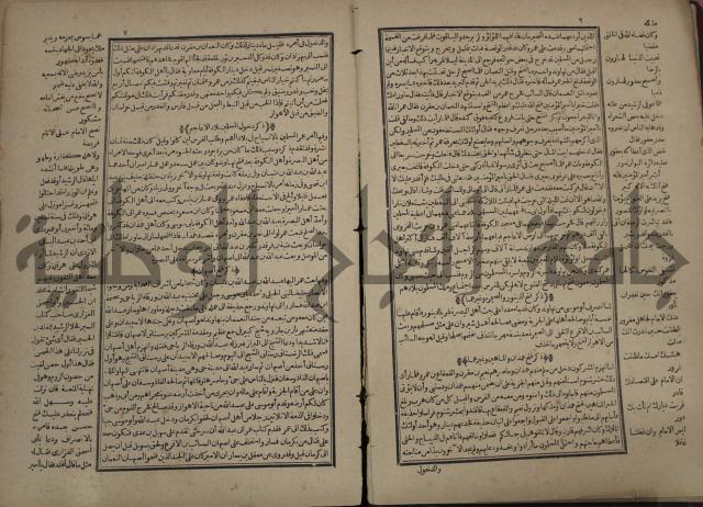 تاريخ الكامل وبهامشه تاريخ مروج الذهب ومعادن الجوهر لامام ابن الحسن بن الحسين المسعود