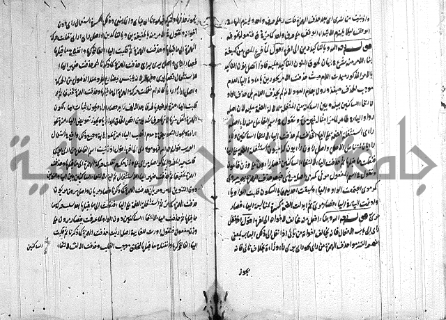 القمرية في الرسائل الصرفية 