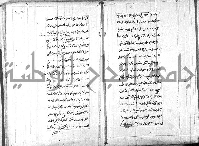 مخطوط امتحان الاذكياء = كتاب شرح مختصر البيضاوي = شرح لب الالباب في علم الإعراب