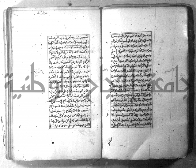 شرح الشافية 