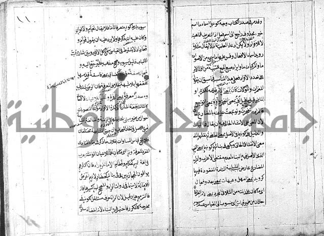 مخطوط امتحان الاذكياء = كتاب شرح مختصر البيضاوي = شرح لب الالباب في علم الإعراب