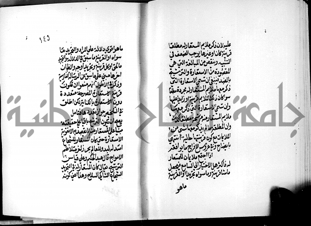 الرسالة البيانية