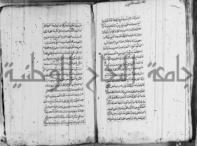 فوائد على الكافية 