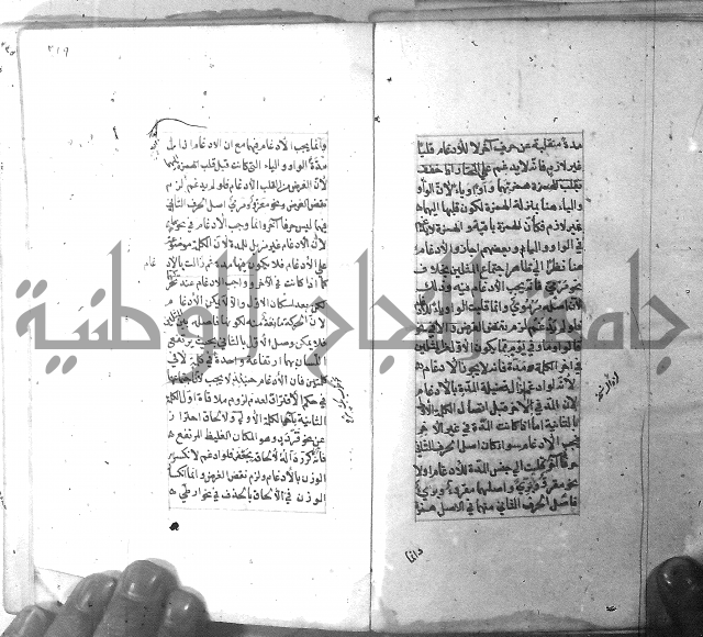 شرح الشافية 