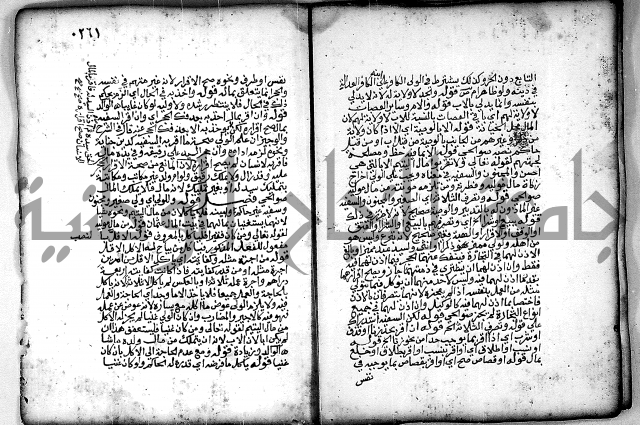 فقة من مخطوطات مسجد الحاج نمر النابلسي 