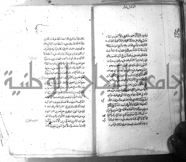 شرح الشافية 