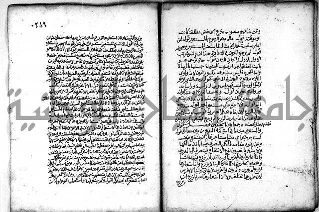 فقة من مخطوطات مسجد الحاج نمر النابلسي 