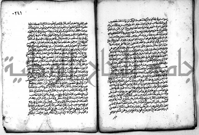 فقة من مخطوطات مسجد الحاج نمر النابلسي 