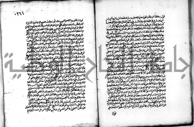 فقة من مخطوطات مسجد الحاج نمر النابلسي 