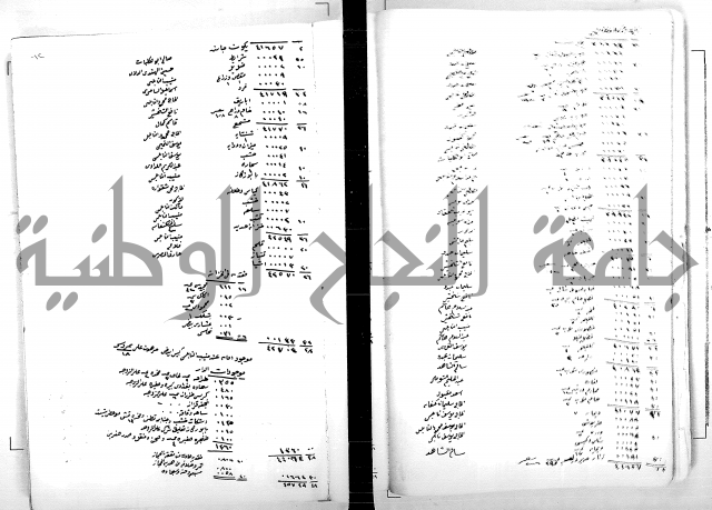 دفتر بالتركية يحمل اسم قيد الدوام العلية