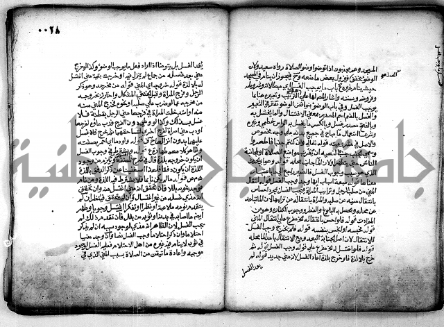 فقة من مخطوطات مسجد الحاج نمر النابلسي 