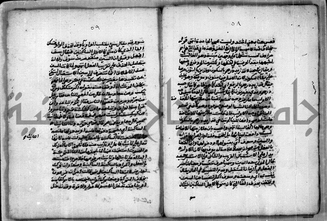 حاشية للعالم الشيخ الشنواني