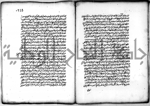 فقة من مخطوطات مسجد الحاج نمر النابلسي 
