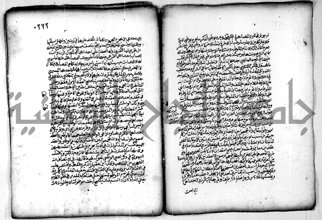 فقة من مخطوطات مسجد الحاج نمر النابلسي 