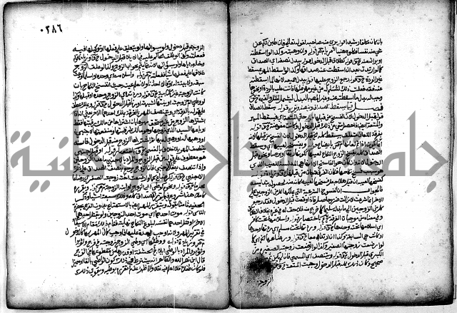 فقة من مخطوطات مسجد الحاج نمر النابلسي 