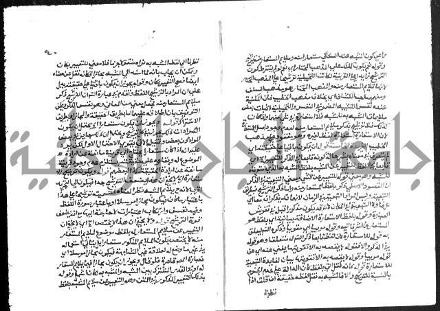 حواشي على عصام الاستعارات