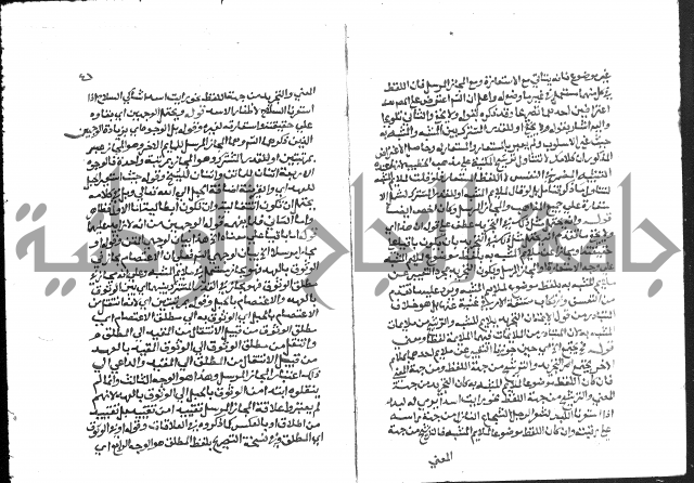 حواشي على عصام الاستعارات