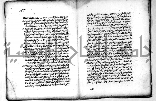 فقة من مخطوطات مسجد الحاج نمر النابلسي 
