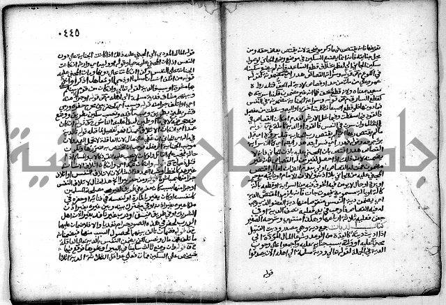 فقة من مخطوطات مسجد الحاج نمر النابلسي 