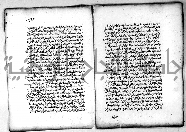 فقة من مخطوطات مسجد الحاج نمر النابلسي 