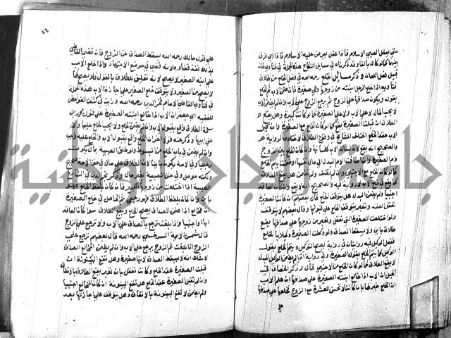 كتاب جامع احكام الصغار لمحمد الاشروشني