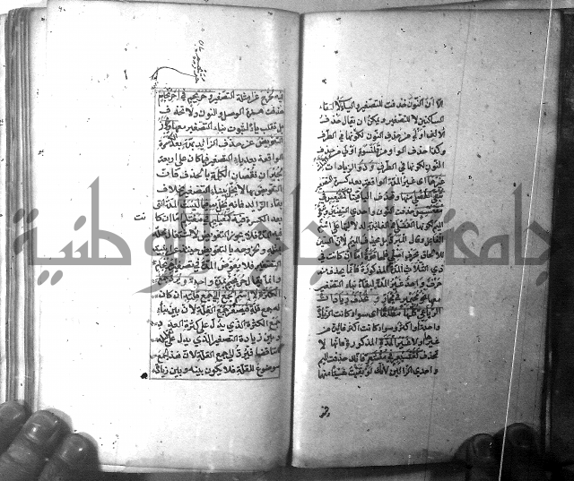 شرح الشافية 