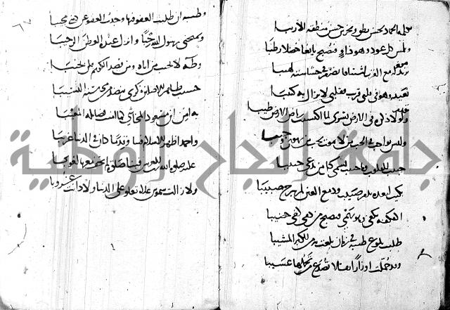 كتاب مجهول فيه قصائد الطبع