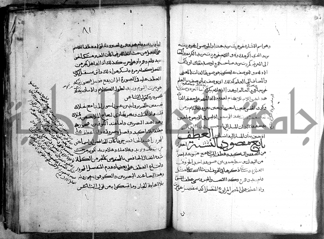 المواشح على الكافية