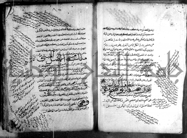 المواشح على الكافية