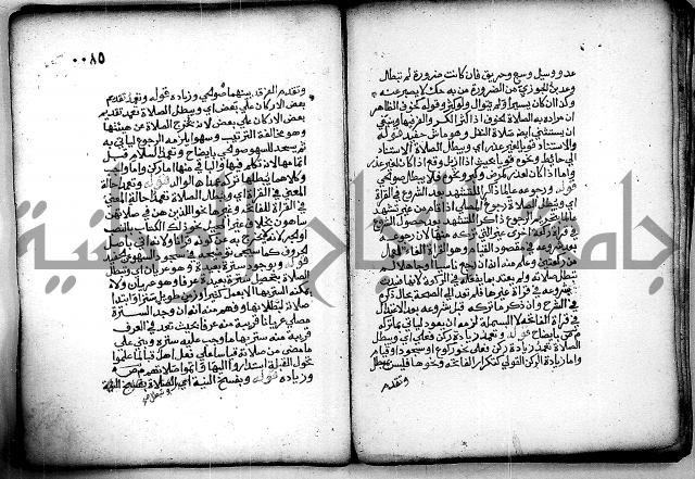 فقة من مخطوطات مسجد الحاج نمر النابلسي 