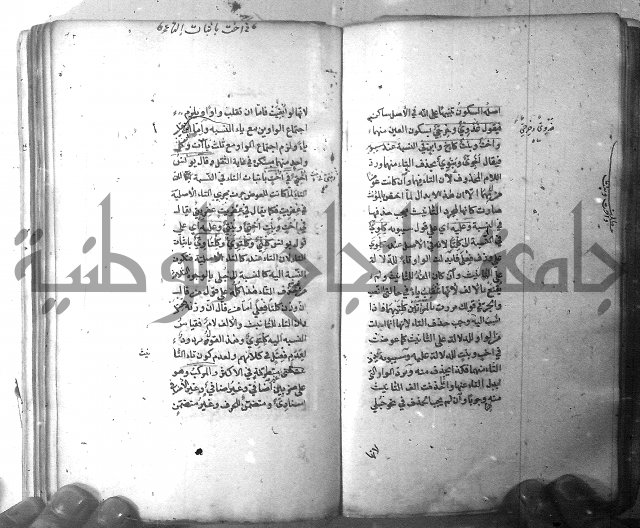 شرح الشافية 