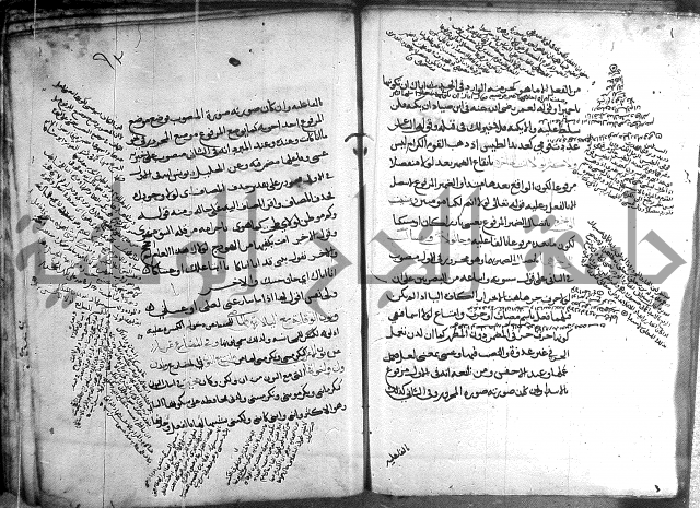 المواشح على الكافية